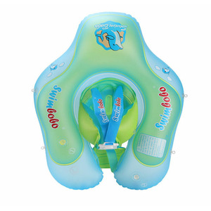 Baby Swimming Ring with Canopy - Blue