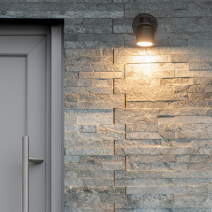 Benton Bathroom IP44 Single Spotlight Adjustable Wall Light - Matte Black by ValueLights