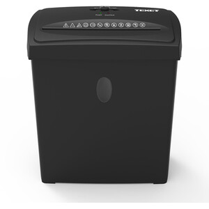 Texet Cross Cut 6 Paper Sheet Shredder - Black by Texet