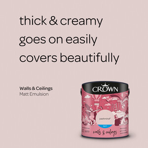 Crown Matt Breatheasy Emulsion Paint - Pashmina by Crown Paints