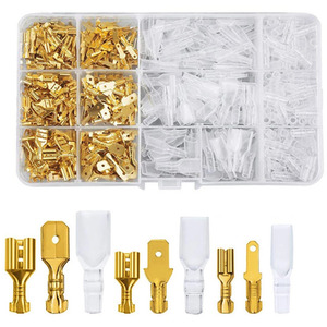 Electrical Wire Connector Quick Splice Connectors 2.8,4.8,6.3mm - White