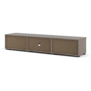 Match 2-Drawer 2-Shelf TV Unit - Truffle