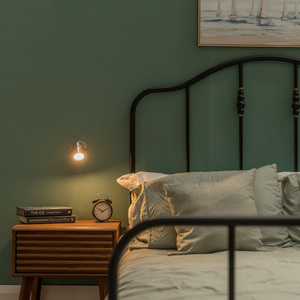 Benton IP44 Bathroom Spotlight Adjustable Wall Light and Warm LED Bulb - Brass by ValueLights