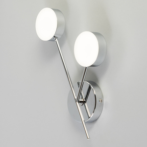 Rosalie Bathroom Wall Light - Chrome by Litecraft