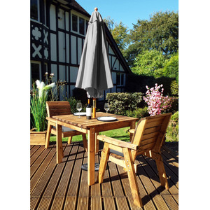 Charles Taylor Two Seater Square Table Set by Charles Taylor