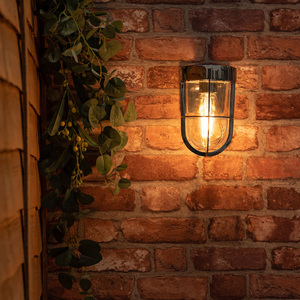 Fanar Industrial Chrome Bathroom Wall Light - Chrome by ValueLights