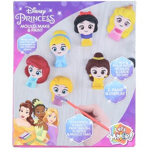 Disney Princess Plaster Mould and Paint Set by Disney