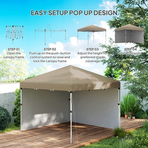 Outsunny 3x3(M) Pop Up Gazebo Party Tent by Outsunny
