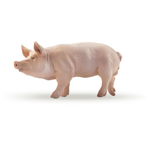 PAPO Farmyard Friends Boar Toy Figure - Pink by PAPO