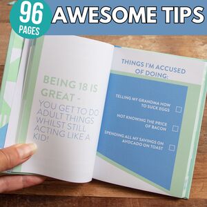 18 - Apparently An Adult Now Book - Blue by Bee Three Books