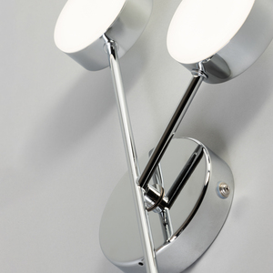 Rosalie Bathroom Wall Light - Chrome by Litecraft