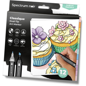 Spectrum Noir Classique 12 Pack - Subtle Pastels by Spectrum Noir