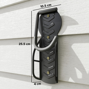 SPORTNOW Bike Rack, Garage Bike Hooks - Black by SPORTNOW