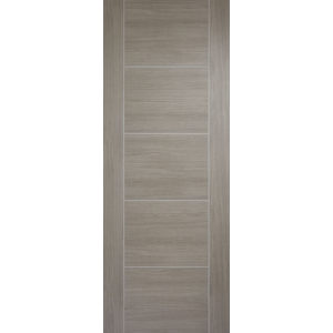 LPD Laminate Light Grey Vancouver Internal Door by LPD Doors