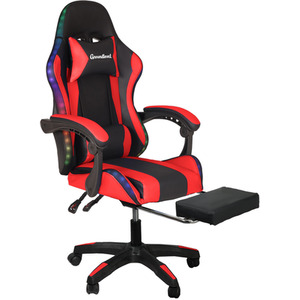 Premium LED Gaming Chair with Footrest by Groundlevel