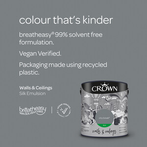 Crown Walls and Ceilings Silk Emulsion by Crown Paints