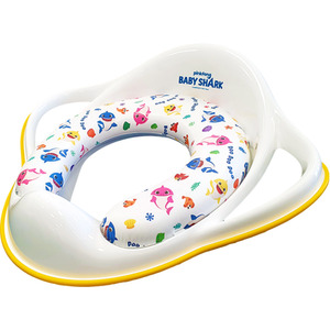 Baby Shark Soft Padded Toilet Seat - Yellow by Baby Shark