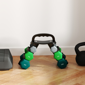 SPORTNOW Dumbbells Set with Carry Rack by SPORTNOW