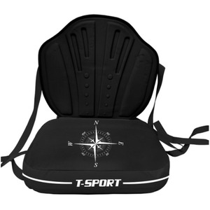 Inflatable Seat for Paddle Boards, Boat, Kayak, Canoe - Black by T-Sport