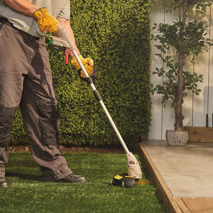 F-Series Cordless Grass Trimmer 12V - Grey by VonHaus
