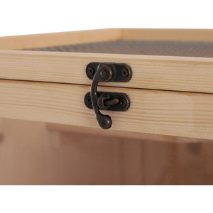 Pawhut Wooden Small Animal Cage - Natural by Pawhut