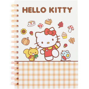 Pumpkin Hello Kitty A5 Notebook - Multicolour by Hello Kitty