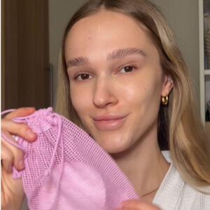 Bamboo Makeup Remover Pads - Pink by Give Me Cosmetics