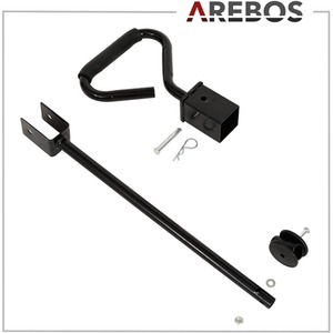 Hand Truck Garden Cart With Tread Tires - Green by Arebos