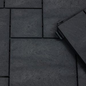 Nicoman Mosaic Garden Patio Interlocking Composite Deck Tiles by Nicoman