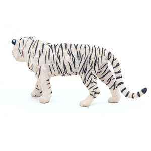 PAPO Wild Animal Kingdom White Tiger Toy Figure - White by PAPO