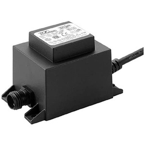Techmar 150w Outdoor Transformer UK Plug - Black by Techmar