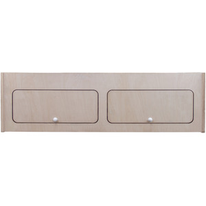 Overhead Camper Van Cabinets - Natural / 120 x 35 x 35 cm / Plain by Monster Shop