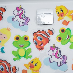Non Slip Bath Stickers for kids - Variety Value 10x Pack - Multicoloured by Slips Away