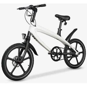 The Official Cruzaa E-Bike Carbon Black Built in Bluetooth Speakers - White by Cruzaa