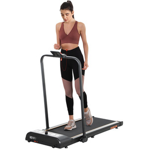 HOMCOM Folding Walking Treadmill Aerobic Walking Exercise Machine LED by HOMCOM