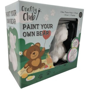 Paint Your Own Plaster Model - Bear