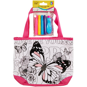 Colour Your Own Fashion Bag by Crafty Club