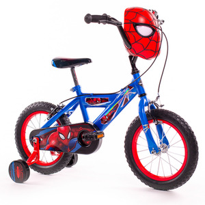 HUFFY Marvel Comics Spider-Man 14-inch Children's Bike - 24421W - Blue/Red by HUFFY