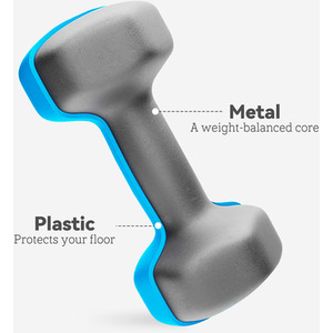 SPORTNOW Dumbbells Set with Carry Rack by SPORTNOW