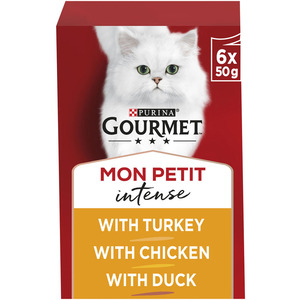 Pack of 6 Purina Gourmet Mon Petit Cat Food - Poultry by Purina Gourmet