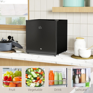 HOMCOM 46 Litre Table Top Fridge Mini Fridge with Chiller Box by HOMCOM