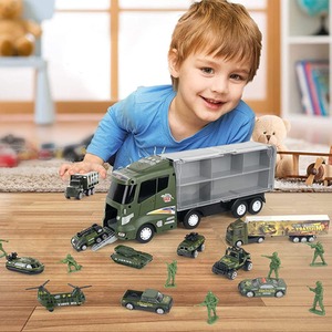 Rescue and emergency military truck and accessories - Green