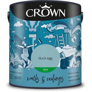 Crown Walls and Ceilings Silk Emulsion by Crown Paints