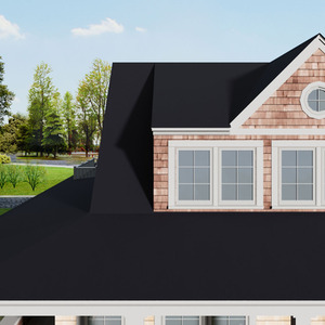 Asphalt Roofing Shingle Roll for Sheds and Houses - Black by Livingandhome