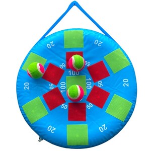 Inflatable Target Ball Game - Blue