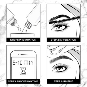 Schwarzkopf Brow Tint Professional Light Brown Permanent Eyebrow Dye Tinting Kit - Buy 3 - light Brown / 6cm / 0.12kg by Schwarzkopf