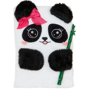 Panda Plush A5 Notebook with Pen by i-doodle