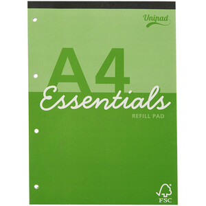 Unipad Essentials A4 Refill Pad - Green by Unipad