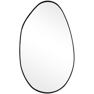 Grain-Shaped Iron Frame Explosion-Proof Mirror by Livingandhome