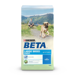 Beta Dry Large Puppy Food Turkey by BETA